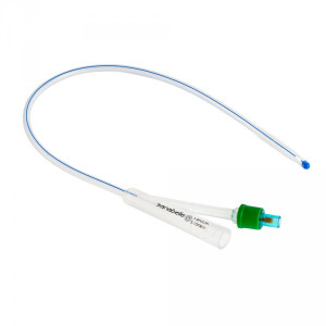 Sanabelle Silikon Ballonkatheter U400, Nelaton, 40cm, 10ml Blockung, 1 Stück - ab CH 12