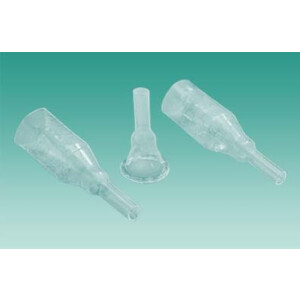 BARD Urinalkondom Pop-On selbstklebend, aus Silikon, 3,8cm Länge, REF 32303, 30 Stück - 32mm