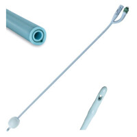 CARE FLOW Silikonelastomerkatheter 40cm, 10-30 ml Blockung - ab CH 12